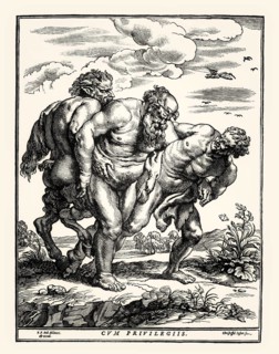 The March of Silenus, Christoffel Jegher after Rubens, 17th century, digitally restored