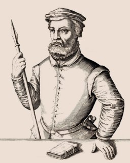 Portrait of Jan Matthys, Anabaptist leader of the Münster Rebellion, 1535, digitally edited