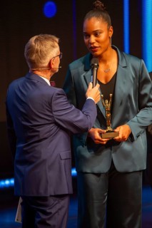 Rose garden Mannheim: Award Night 2024 / Rhine-Neckar Sport Award. Picture: Yemisi Ogunleye,