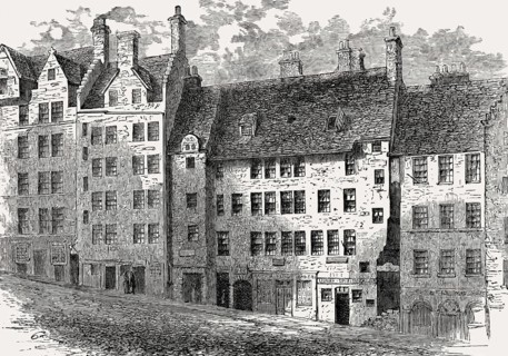 Major Weir's House, assembly rooms, West Bow, Edinburgh, Scotland, 17th century