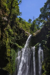 Sendang Gile waterfall, nature, landscape, flowing, river, fresh, clear, clean, environment,