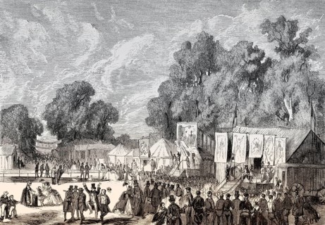 Fête de Saint-Cloud, the Saint-Cloud fair, France, 19th century