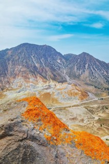 Nisyros volcano view, Nisyros Island, Dodecanese Islands, Greece
