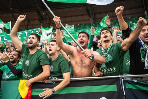 WROCLAW, POLAND - MAY 28, 2025: UEFA Conference League Final Football match Real Betis - Chelsea