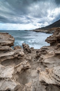 Playa Los Escullos, Cabo de Gata, Los Escullos, Playa del Arco, El Arco beach, Cabo de Gata-Nijar