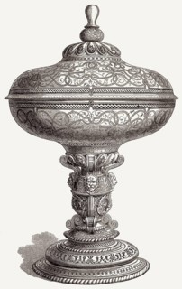 Fayence aus der Manufaktur von Nevers, Stadt Nevers, Frankreich, 16.
