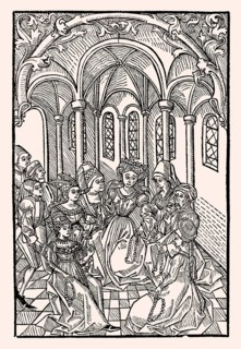Page from „Hundert neuen Fabelen oder Historien so die gesaget seind worden zu einer