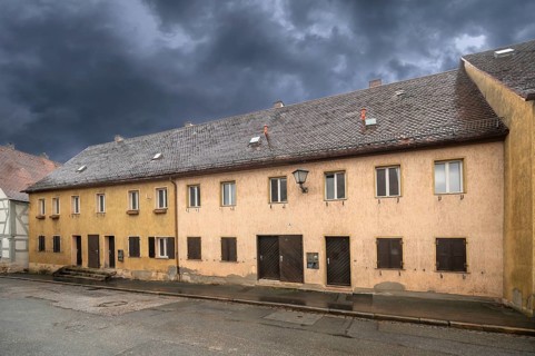Historic, vacant residential buildings with eight apartments, built in the 16th century,