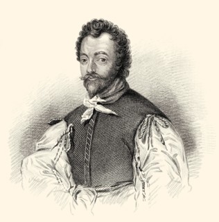 Sir Francis Drake, ca. 1540-1596, englischer Seefahrer, Pirat, Entdecker, Vizeadmiral und der erste