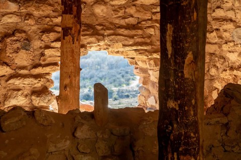 Clarkdale, Arizona - Tuzigoot National Monument. The park preserves the remains of a Southern