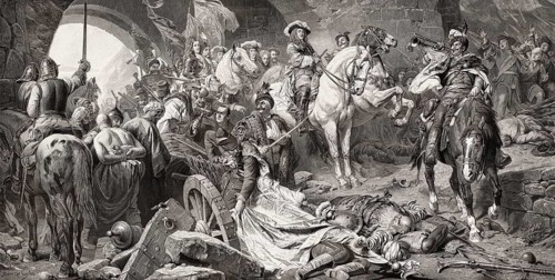 Death of Abdurrahman Abdi Pasha, Battle of Buda, 1686