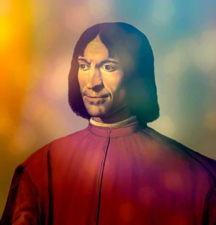 Portrait of Lorenzo I de Medici, or Lorenzo the Magnificent, 1449, 1492, an Italian politician and