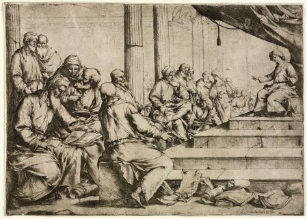 Luca Giordano (b. 18 October 1634, d. 3 January 1705), called Fa Presto, Italian painter and etcher