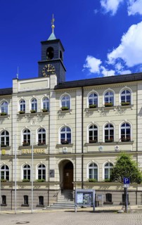 Town Hall Zwönitz, Erzgebirge, Saxony, Germany