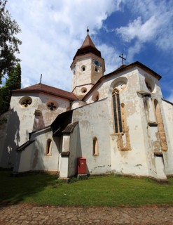 Fortified church of Tartlau, Prejmer, one of the best preserved fortified churches in Transylvania,