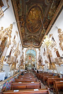 Basilica Nosso Senhor do Bonfim or Roman Catholic Church of Our Lord of the Good Death, interior