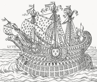 Das große Schiff der Buchläden, Ende des sechzehnten Jahrhunderts