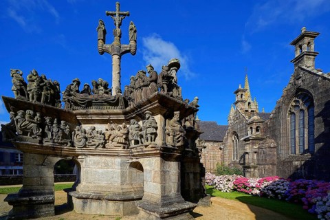 France, Brittany, Finistre, Guimeleau, Brittany, France