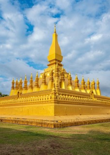 Pha That Luang stupa, Vientiane, Laos