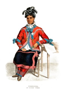 American Indian, Native American, Tshusick, Woman of the Ojibway Tribe, United States of America,