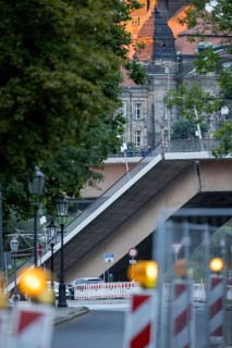 Partial collapse of the Carola Bridge in Dresden, 11/09/2024