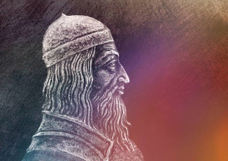 Aristotle, 384-322 BC, ancient Greek philosopher and scientist, digitally altered