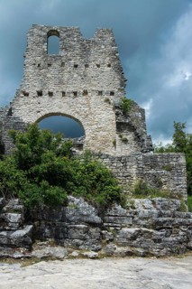 Dvigrad is an abandoned ruined town in the municipality of Kanfanar in the Croatian part of the