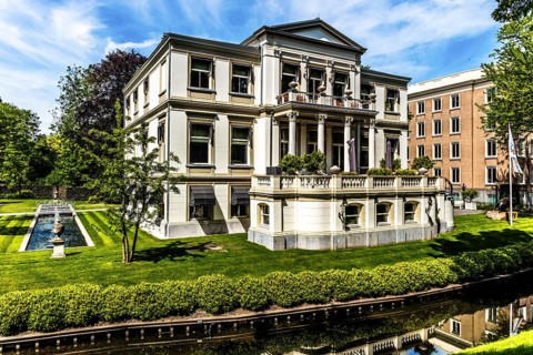 Historic manor house Buitenplaats Welgelegen, also known as Villa Welgelegen built in 1872 for the