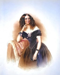 Emilie Eskeles, née Brentano-Cimaroli (1809-1880), baroness, last woman of Daniel Denis Eskeles,