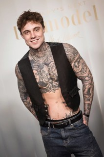Samuel Dohmen at the preview of the 21st season of Germany's Next Topmodel - by Heidi Klum on 09.02