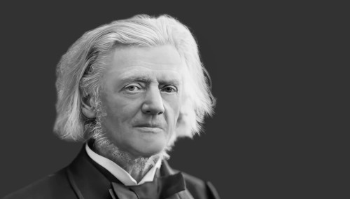 Portrait of Georg Balthazar von Neumayer, Ritter von Neumayer, 1826 – 1909, German polar explorer,