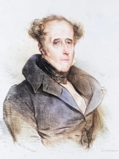 Francois-Rene Vicomte de Chateaubriand 1768 to 1848 French writer, politician and diplomat,