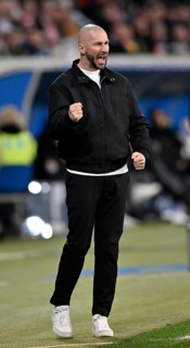 Coach Christian Ilzer TSG 1899 Hoffenheim Gesture Gesture Fist PreZero Arena, Sinsheim,