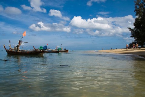 Mai Khao Beach in the north of the Thai holiday island Phuket, Thailand, Siam, Asia, Southeast