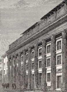 The Temple of Hadrian, Campus Martius, Rome, Italy, 19th Century
