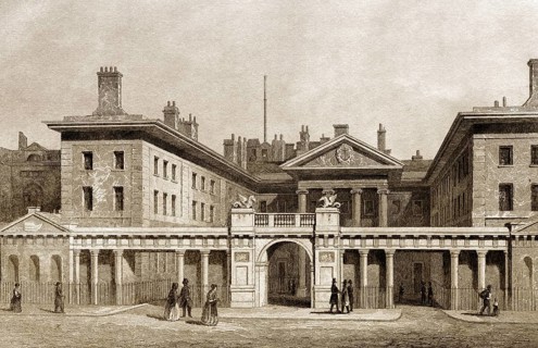 Das alte Admiralitätsbüro, Ripley Building, Whitehall, Westminster, London, 18.
