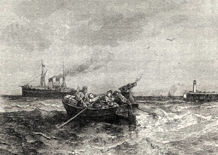 Scene from DEPARTURE, Abschied, by Johann Wolfgang von Goethe