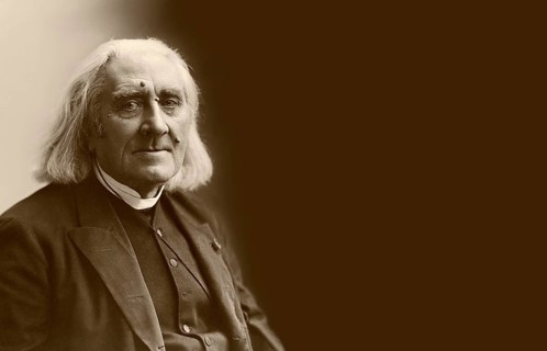 Portrait of Franz Liszt, 1811-1886, Hungarian composer, virtuoso pianist, photograph by Nadar,