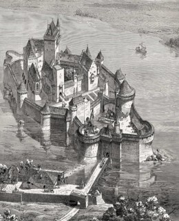 Medieval water castle