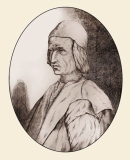 Agnolo Ambrogini, nickname Poliziano, 1454 – 1494, an Italian classical scholar and poet of the