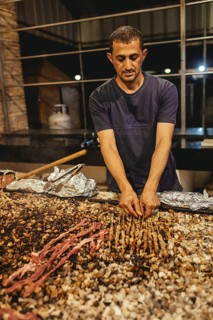 Camel restaurant, Ittin Park, Salalah, Dhofar, Oman