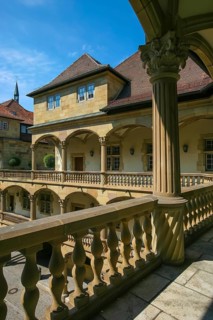 Old Palace Stuttgart, former moated palace, princely residence, 14th century seat of the Counts of