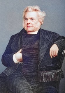 John Angell James, 1785-1859, English Congregationalist and vicar of Birmingham. Painted by DJPound