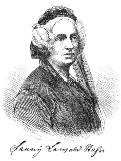 Fanny Lewald, 1811-1889, a German author, Fanny Lewald, 1811-1889, eine deutsche Schriftstellerin
