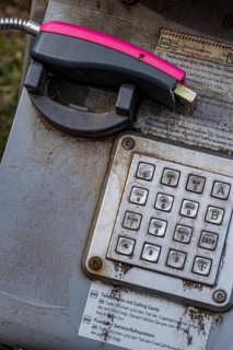 The old telephone, Mindelheim, Unterallgäu, Bavaria
