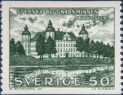 Skokloster is Sweden's foremost baroque castle and is located in Uppland County, Sweden,