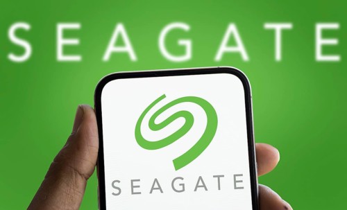 Dhaka, Bangladesh- 19 Jan 2025: seagate logo is displayed on smartphone. Seagate is an American