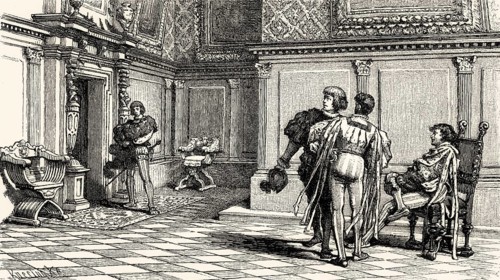 Scene from Götz von Berlichingen by Johann Wolfgang von Goethe