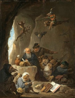 The Temptation of Saint Anthony (c. 1645), painting by David Teniers (baptised 15 December 1610 in