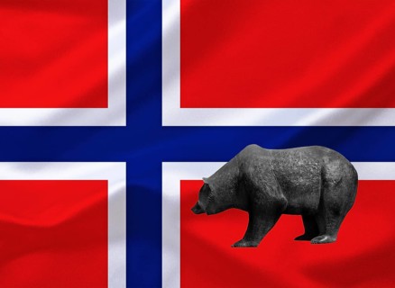 Stock market- Bear market, falling prices in Norway, Studio